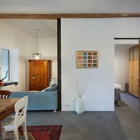 Obere Mühle - Scheunenwohnung mitten im Grünen Baunach Exterior foto